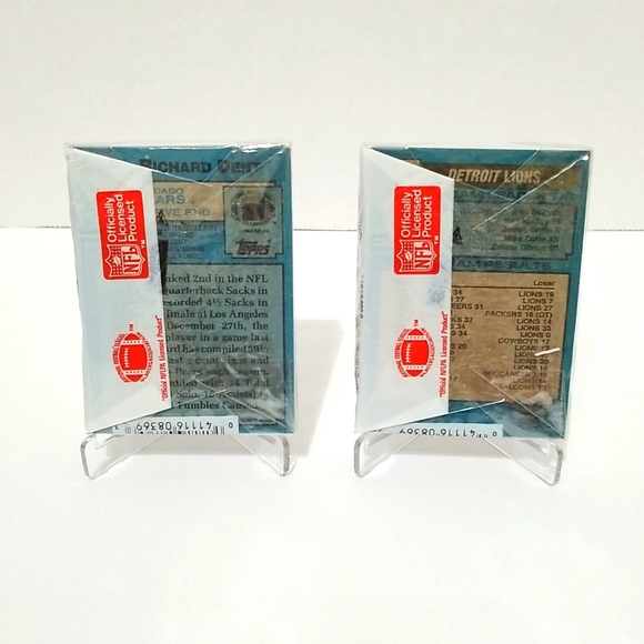 1988 Topps Football cello 29 card packs (2 packs) - Picture 2 of 2
